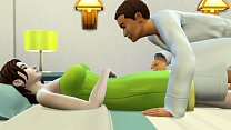 Step-Son fucks stepmom after playing video game